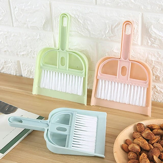 2-in-1 Mini Desktop Cleaning Brush & Dustpan Set