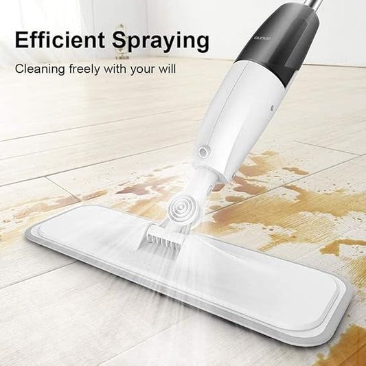 360° Spray Mop with Reusable Microfiber Pad – Multifunctional Floor Cleaning Mop
