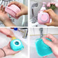 Premium Silicone Mini Bath Brush with Soap Dispenser – Ultra-Soft Hygienic Body Scrubber & Massage Brush for All Ages