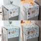 Premium Waterproof & Dustproof Refrigerator Top Cover with Storage Pockets