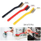3-Pcs Multi-Purpose Gas Stove & Kitchen Wire Brush Set