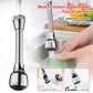 Turbo Flex 360 Flexible Faucet Sprayer – Extended Reach Kitchen Sink Aerator with Dual Spray Settings