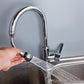 Turbo Flex 360 Flexible Faucet Sprayer – Extended Reach Kitchen Sink Aerator with Dual Spray Settings