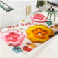 Carevix 3D visual illusion bath mat featuring quick-drying, super absorbent, non-slip design for bathroom safety and comfort.
