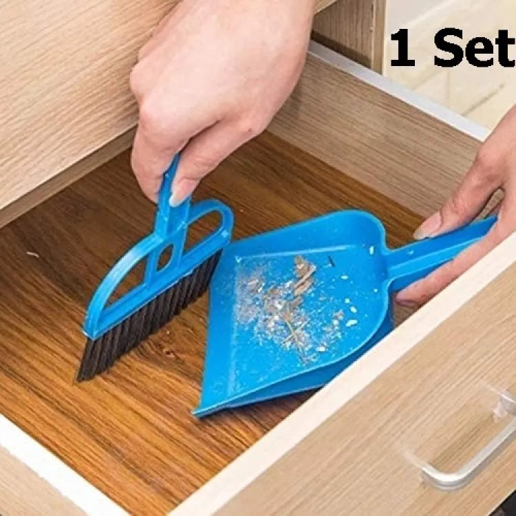 2-in-1 Mini Desktop Cleaning Brush & Dustpan Set