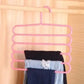 Carevix 5-Layer Space Saving Magic Hanger with non-slip design for organizing pants, towels, and clothing efficiently