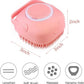 Premium Silicone Mini Bath Brush with Soap Dispenser – Ultra-Soft Hygienic Body Scrubber & Massage Brush for All Ages