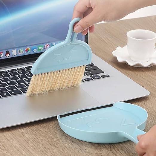2-in-1 Mini Desktop Cleaning Brush & Dustpan Set