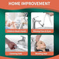 1080° Rotatable Universal Faucet Extender | Dual Mode Splash-Filter Splashback Tap Extension