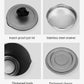 Premium Kitchen Oil Strainer Pot – 1.4L Fine Iron Storage Tank with Stainless Steel Mesh Filter