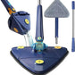360° Rotatable Triangle Cleaning Mop - Automatic Water Squeezing for Floor & Walls
