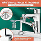 1080° Rotatable Universal Faucet Extender | Dual Mode Splash-Filter Splashback Tap Extension