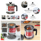 Premium Kitchen Oil Strainer Pot – 1.4L Fine Iron Storage Tank with Stainless Steel Mesh Filter