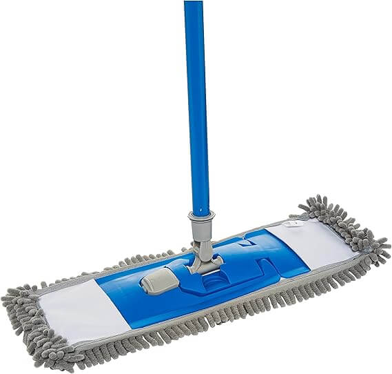 360 Degree Rotating Flat Chenille Microfiber Floor Cleaning Mop