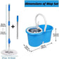 Carevix 360° rotating spin mop set with microfiber head and stainless steel dryer basket for heavy-duty floor cleaning.