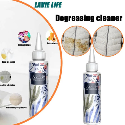 Instant Emergency Stain Remover Liquid – Natural All-Purpose Fabric Cleaning Agent (100ml)