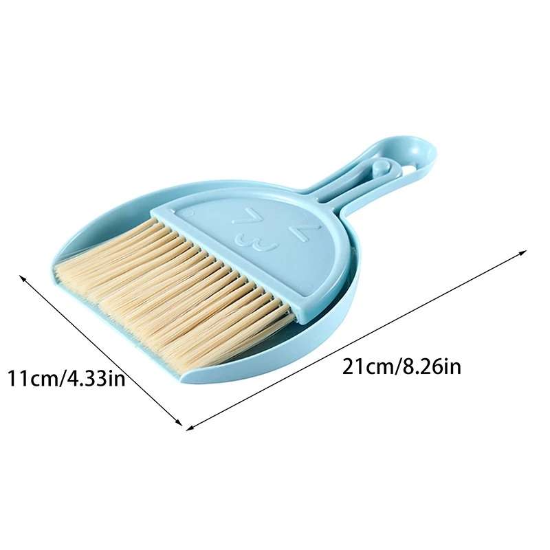 2-in-1 Mini Desktop Cleaning Brush & Dustpan Set