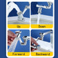 Carevix 1080° rotatable universal faucet extender with dual-mode splash filter for kitchen or bathroom tap extension.