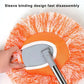 Multipurpose Microfiber Round Mop with Long Telescopic Rod – Easy Dust Removal & Detachable Head