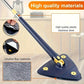 Carevix 360° rotatable triangle cleaning mop with automatic water squeezing for floors and walls, shown in a detailed view.