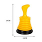Carevix small sink and drain plunger with a ergonomic handle, designed for effective pipe unclogging and versatile use.