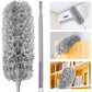 Carevix 360° flexible extendable fan and ceiling duster with telescopic handle for easy cleaning of high or hard-to-reach surfaces.
